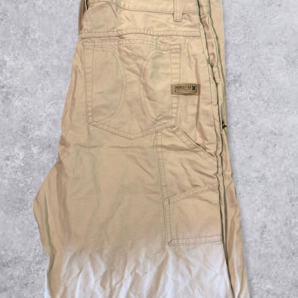 Hurley Women's Tan and Cream Trousers